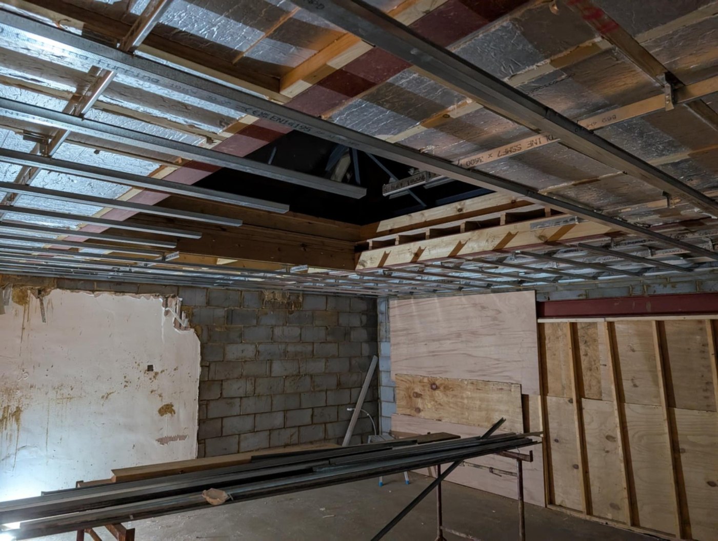 T&M plasterboard installation and repair